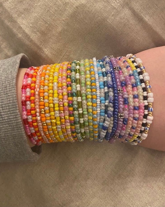 Harmony Multicolor Classic Beaded Bracelet Set